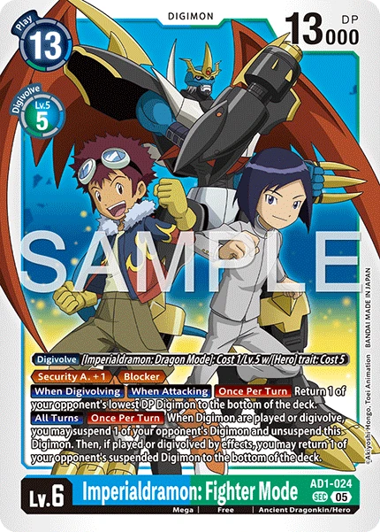 Imperialdramon: Fighter Mode