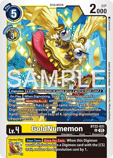 GoldNumemon