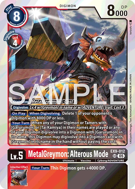 MetalGreymon: Alterous Mode
