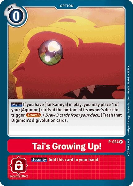 Tai's Growing Up!