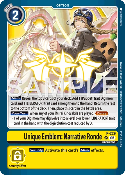 Unique Emblem: Narrative Ronde